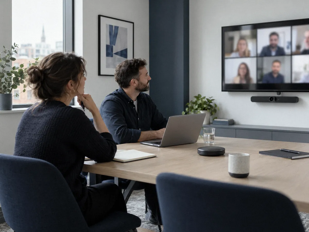 A small meeting room